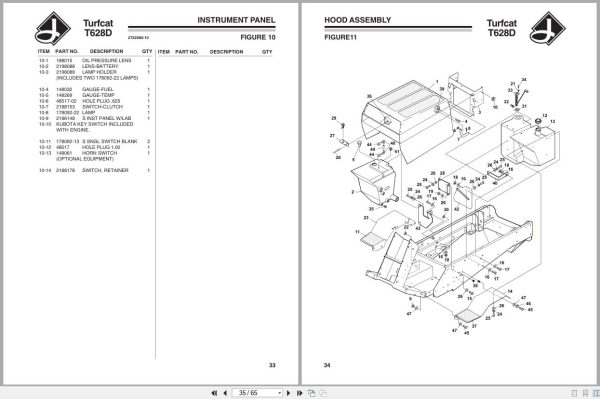 Jacobsen Rotary Mower TurfCat 600 Series Setup Parts Maintenance Manual 2722080 2002 Jacobsen Rotary Mower Turfcat 600 Series Setup Parts Maintenance Manual 2722080 2002 (3)