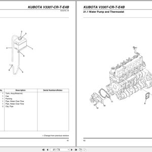 Jacobsen Rotary Mower V33307 Cr T E4B For Hr800 Engine Parts Manual 4372608 A 2016 (2)