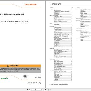 Jacobsen Rotary Trim Mower AR321 Safety Operation Maintenance Manual 679455 B GB 2018 (1)