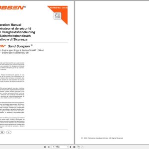 Jacobsen Sand Scorpion Safety Operation Manual 3007800 ML1 2003 (1)