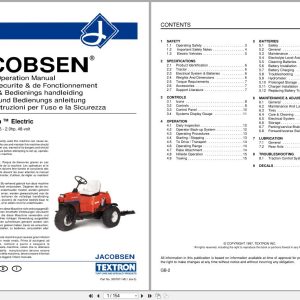 Jacobsen Sand Scorpion Safety Operation Manual 3007811 ML1 (1)