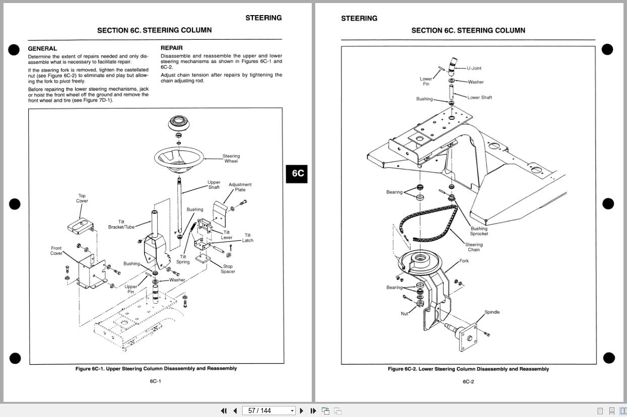 Jacobsen Sand Scorpion Service Repair Instruction 4171664 1998 (2)