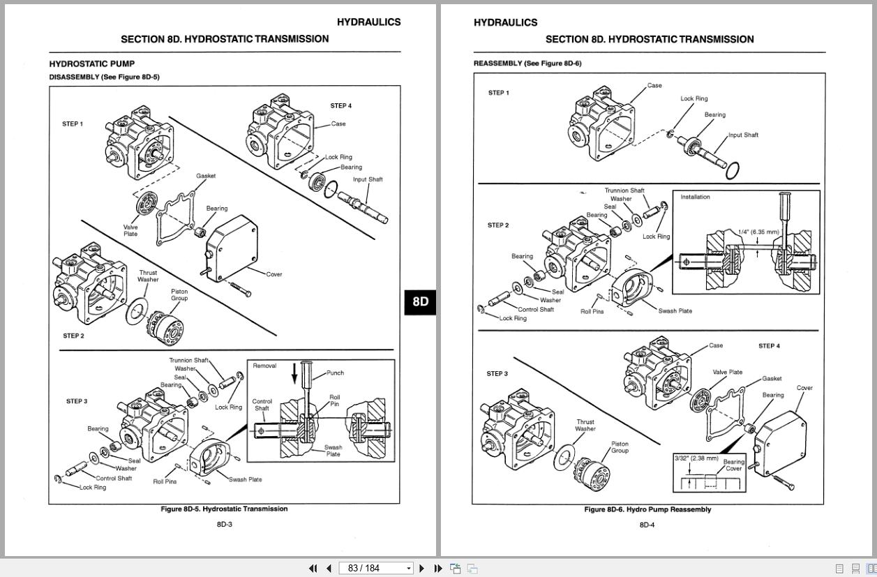 Jacobsen Sand Scorpion Service Repair Instruction 4192042 1998 (2)