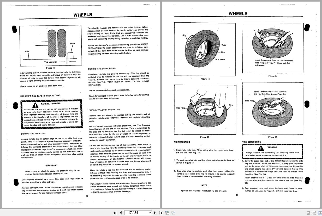 Jacobsen Tractor G 10 Operators Parts Manual 360898 1979 (2)
