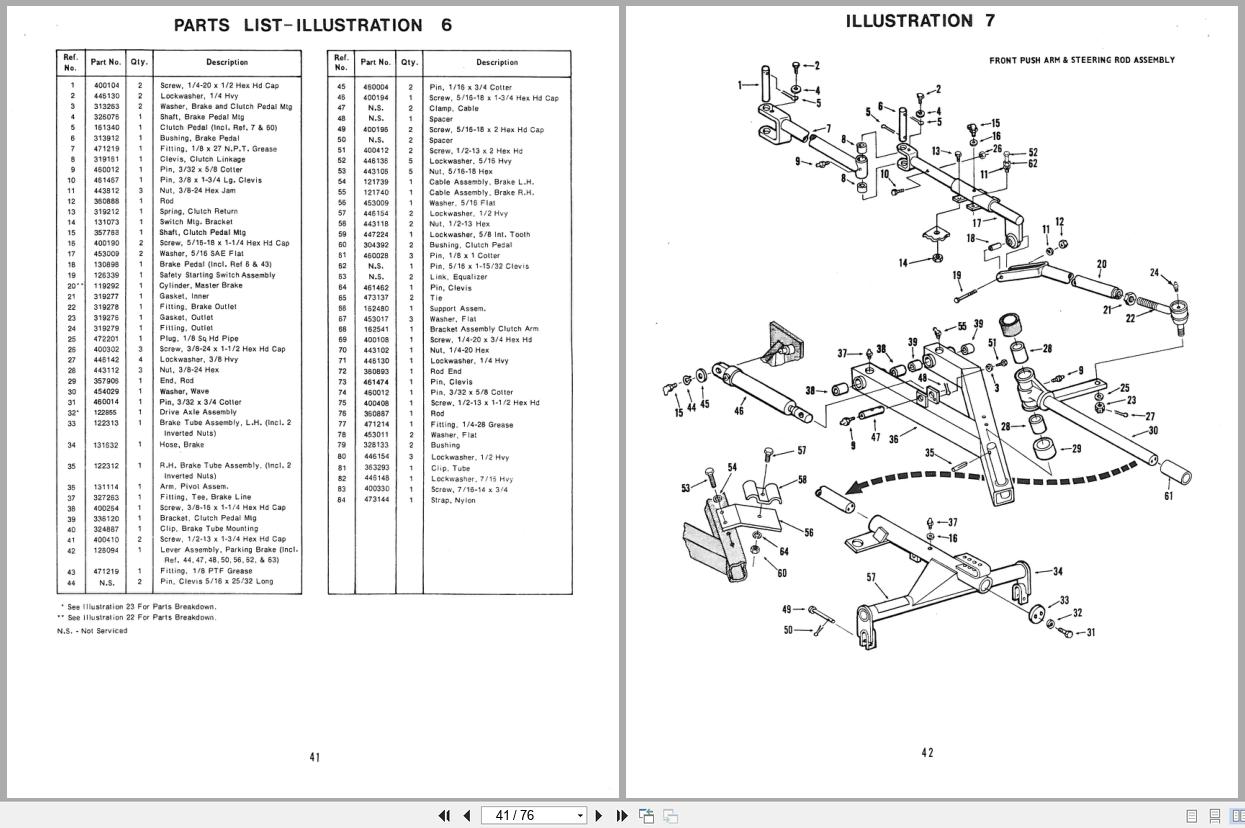 Jacobsen Tractor HF 15 Operators Parts Manual 362166 1988 (3)