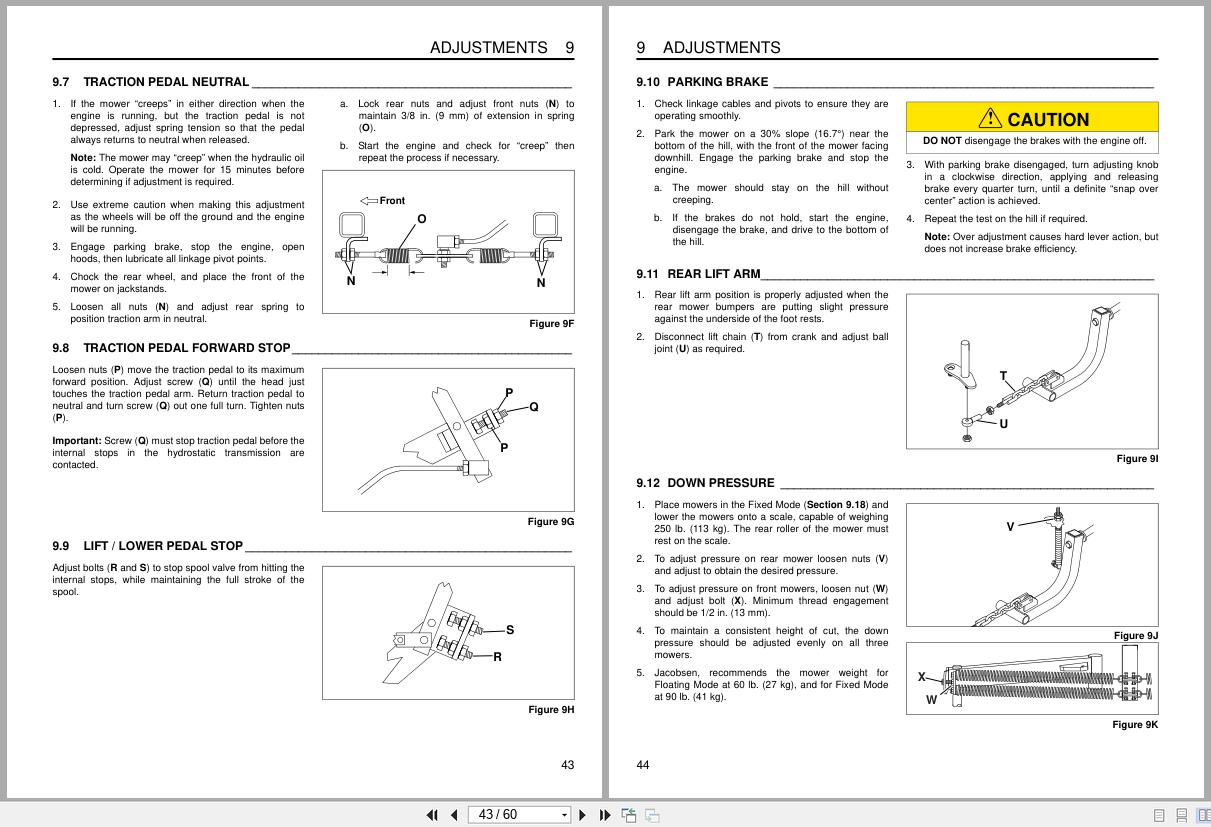Jacobsen Triplex Mower Tri King Safety Operation Manual 4189624 GB 2014 (2)