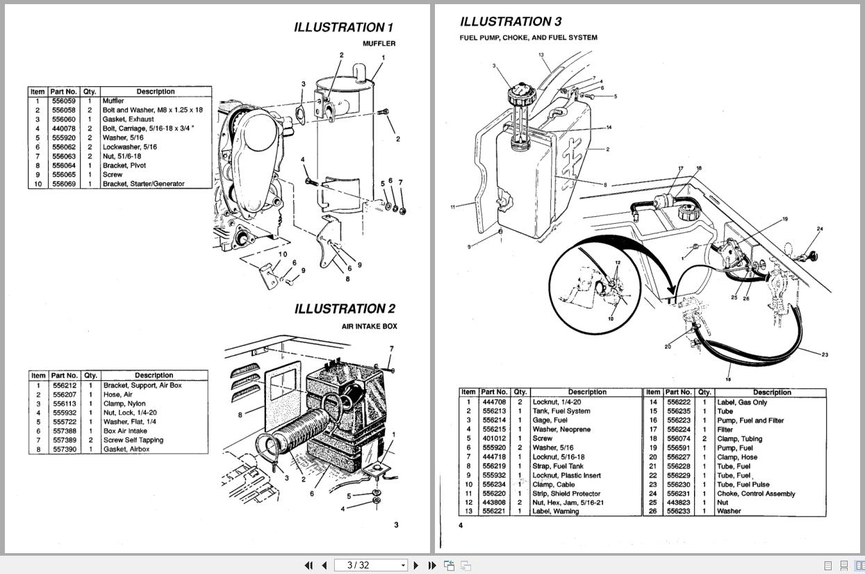 Jacobsen Truck 810 Parts Catalogue 367133 (2)
