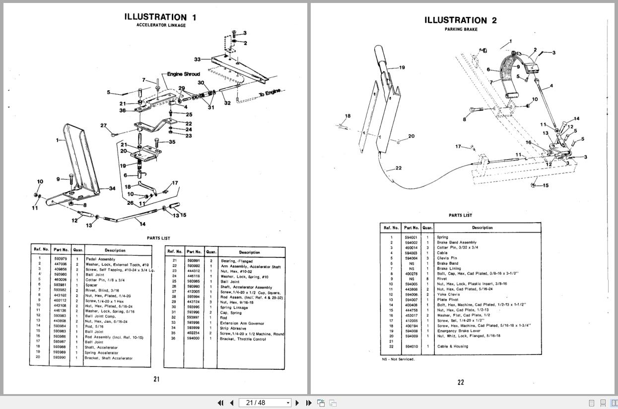 Jacobsen Turf Truck T2000 Operators Manual And Parts List 362909 (2)