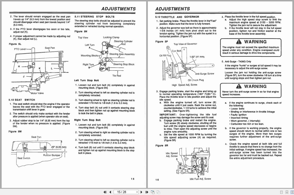 Jacobsen TurfCat Tractor 400 Series Operators Manual 365280 (2)