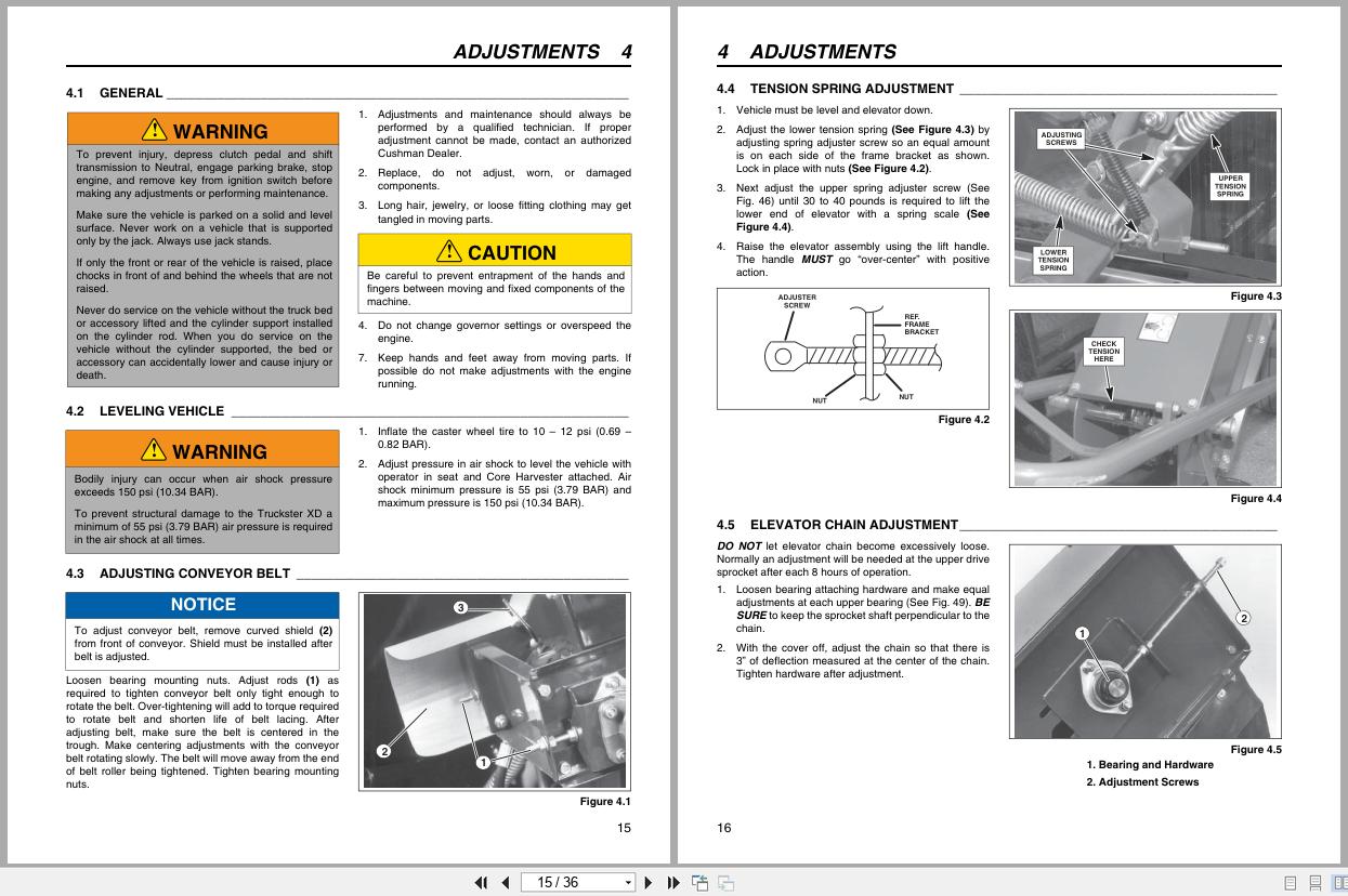 Jacobsen Utility Vehicle Core Harvester Accessory Manual 4347186 B 2018 (2)