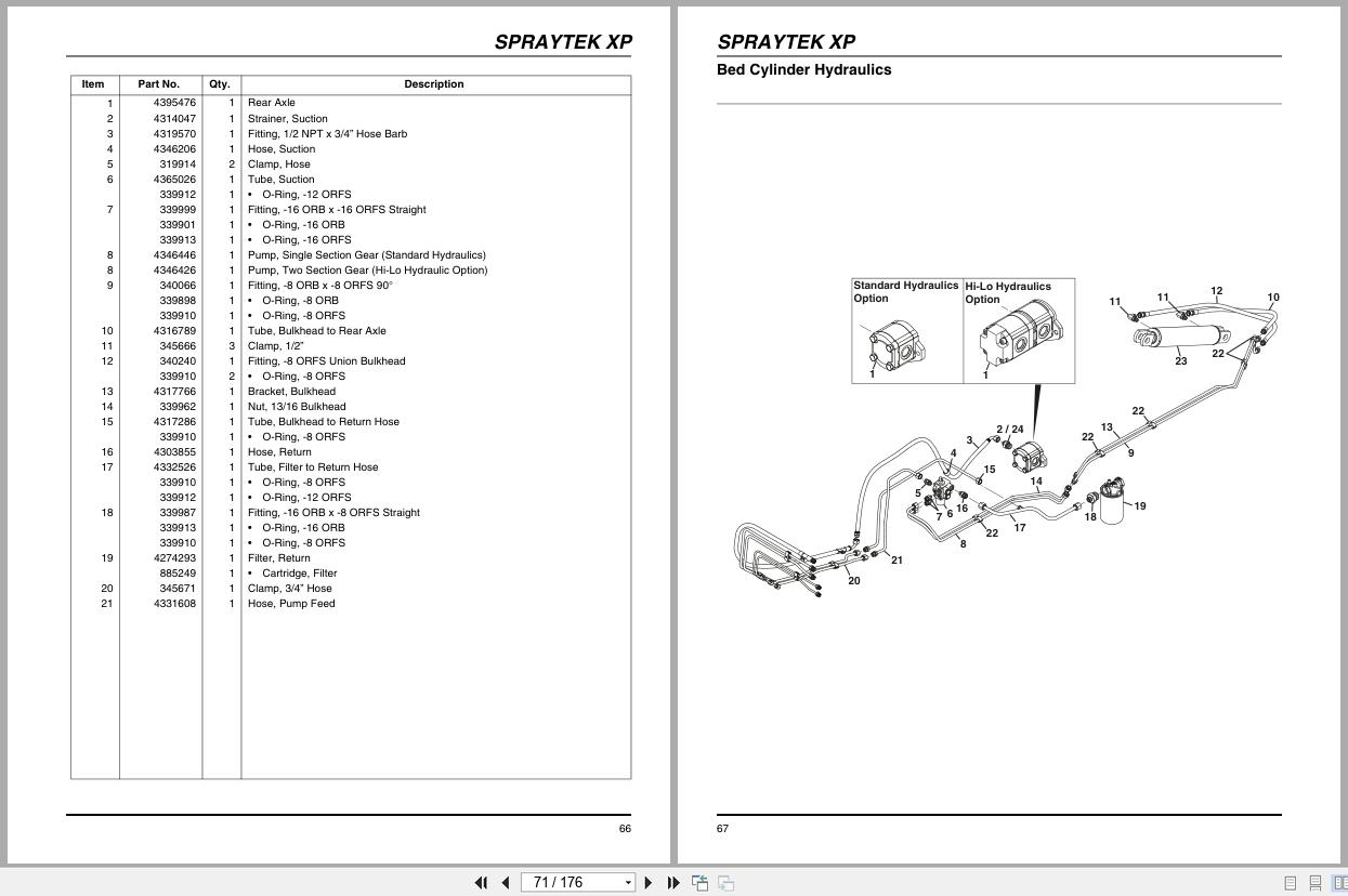 Jacobsen Utility Vehicle Spraytek XP Parts Manual 672493 H 2018 (2)