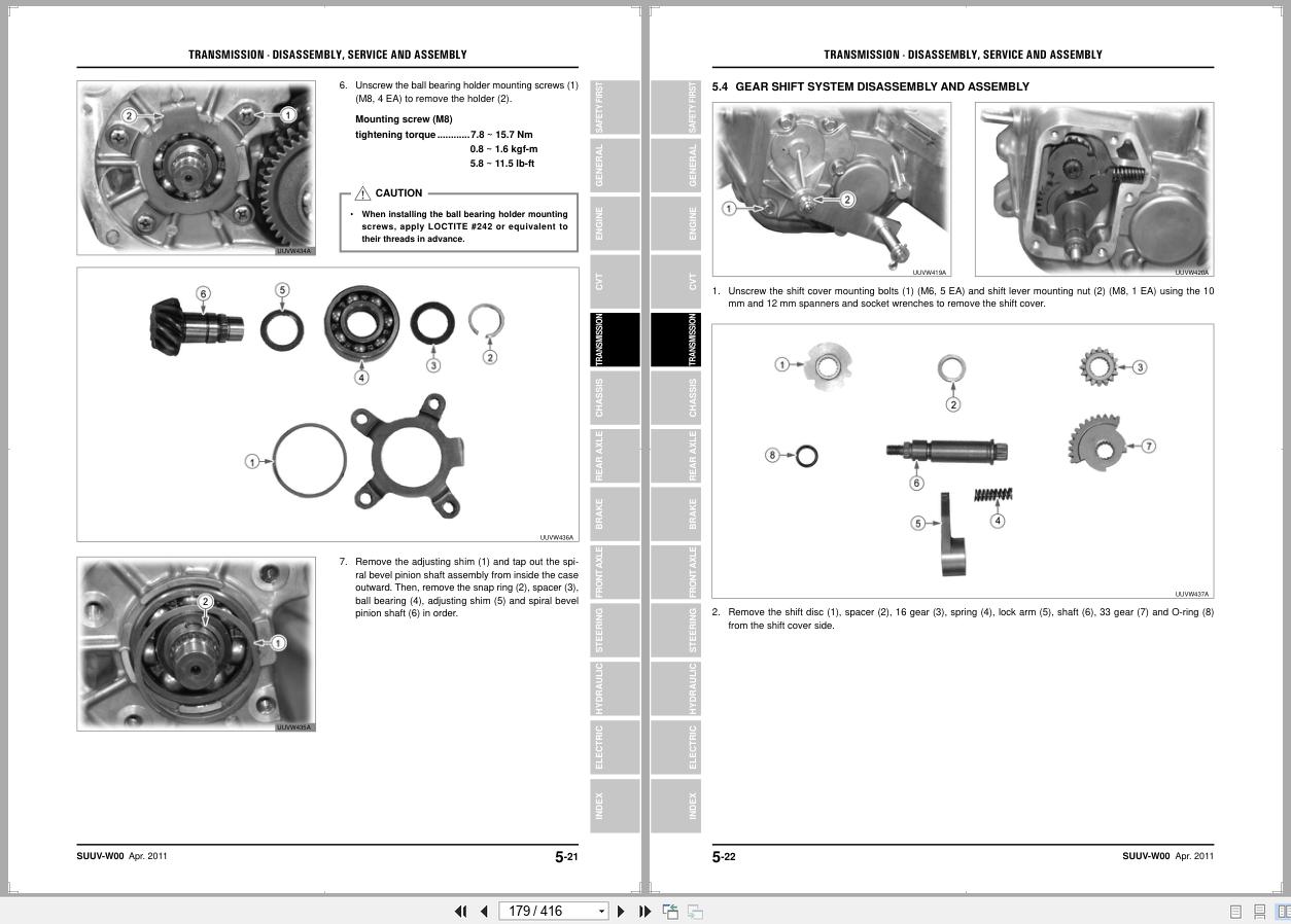 Jacobsen Utility Vehicle Truckster HX Service Repair Manual 4363506 2016 (2)
