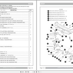Jacobsen Utility Vehicle Truckster MS-E MX-E Service Parts Manual 649290 2015 Jacobsen Utility Vehicle Truckster Ms E Mx E Service Parts Manual 649290 2015 (2)