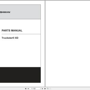 Jacobsen Utility Vehicle Truckster XD Parts Manual 672241 G 2018 (1)
