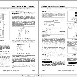 Jacobsen Utility Vehicles Hauler 3500 Owners Manual Service Guide 28835 2005 (2)