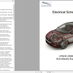 Jaguar I PACE X590 2024 ELE Electric Engine Wiring Diagram 1
