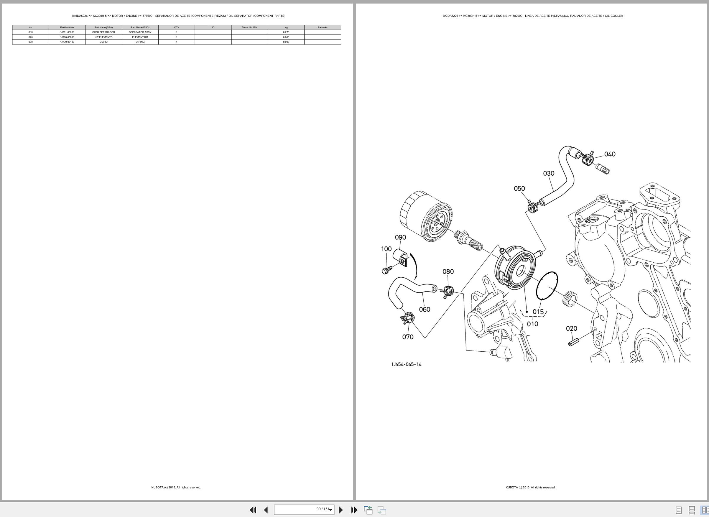 Kubota Carrier KC300H 5 Spare Parts Catalog EN ES (3)