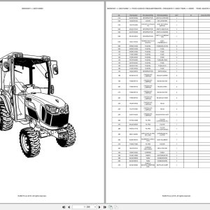 Kubota Compact Tractor B2231HDBC Spare Parts Catalog EN PT (1)