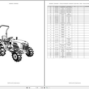 Kubota Compact Tractor B2350HDB F Spare Parts Catalog EN PT (1)