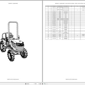 Kubota Compact Tractor B2420D M B2420D M2 Spare Parts Catalog EN PT (1)