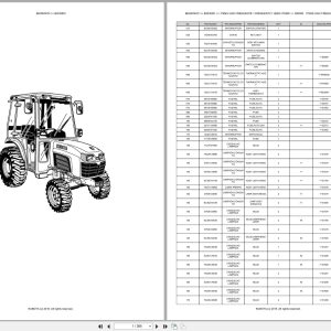 Kubota Compact Tractor B2530DC Spare Parts Catalog EN PT (1)
