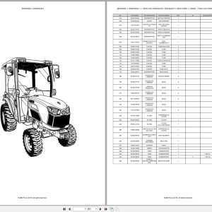 Kubota Compact Tractor B2650HDB C Spare Parts Catalog EN PT (1)