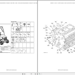 Kubota Compact Tractor BX 231 C Spare Parts Catalog EN PT (1)