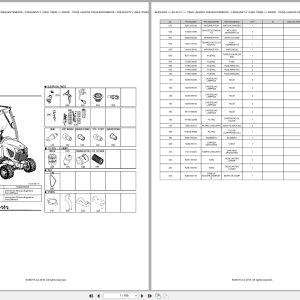 Kubota Compact Tractor BX 261 C Spare Parts Catalog EN PT (1)