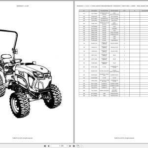Kubota Compact Tractor LX 351 Spare Parts Catalog EN PT (1)