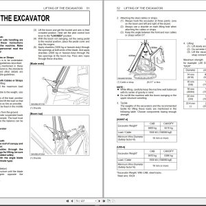 Kubota Excavator KX057 4 U55 4 Tier 4 Operators Manual RD358 8131 6 2009 2
