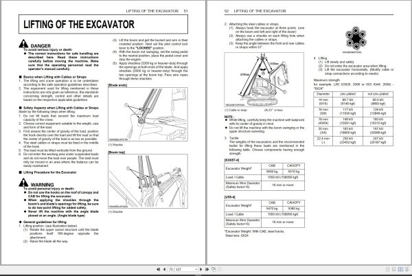 Kubota Excavator KX057 4 U55 4 Tier 4 Operators Manual RD358 8131 6 2009 2