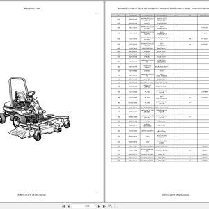 Kubota Front Mower F3060 Spare Parts Catalog EN PT (1)