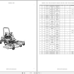 Kubota Front Mower F3560 Spare Parts Catalog EN PT (1)