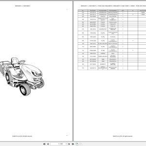 Kubota Lawn Garden Tractor GR2100EC2 Spare Parts Catalog EN PT (1)