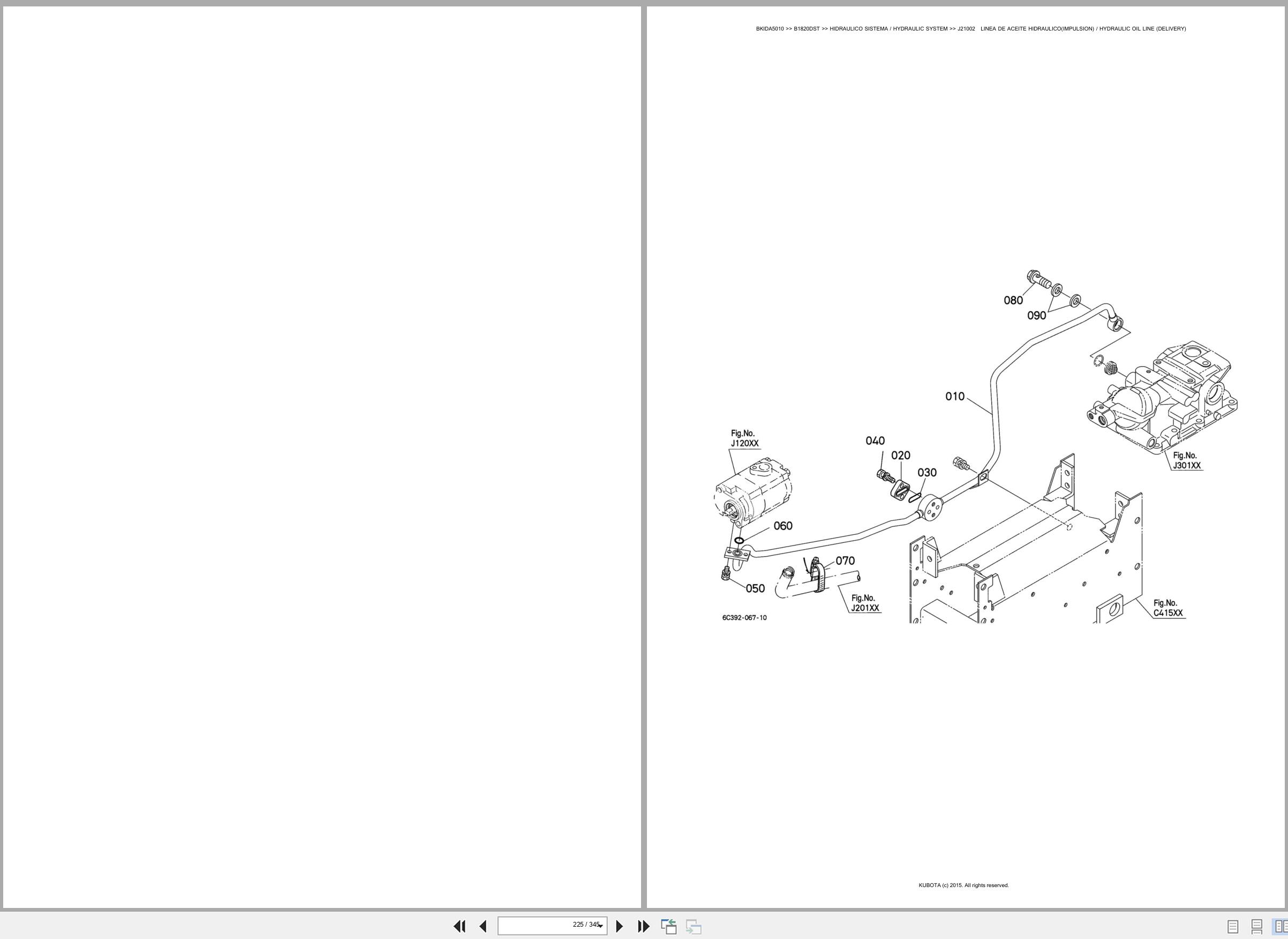 Kubota Tractor B1820DST Spare Parts Catalog EN ES (3)