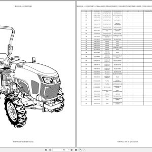 Kubota Tractor L1 382DT NEC Spare Parts Catalog EN PT (1)
