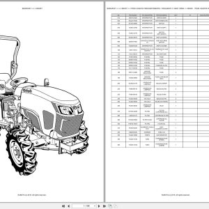 Kubota Tractor L1 382HST Spare Parts Catalog EN PT (1)