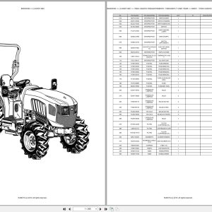 Kubota Tractor L2 452DT NEC Spare Parts Catalog EN PT (1)