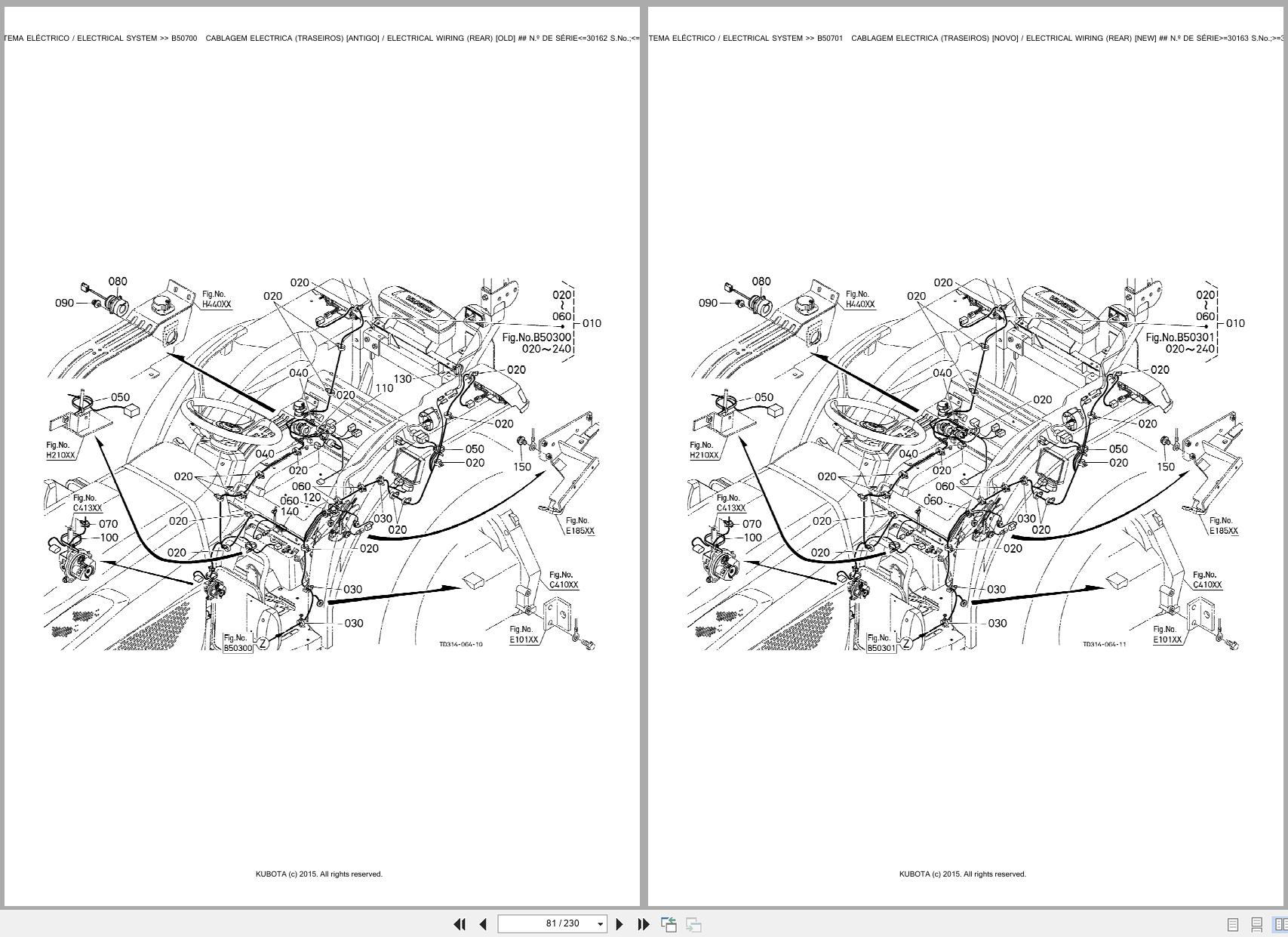 Kubota Tractor L2351DT Spare Parts Catalog EN PT (2)