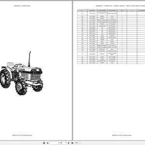 Kubota Tractor L2500DT OLD Spare Parts Catalog EN PT (1)