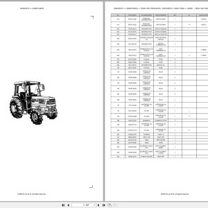Kubota Tractor L2900DT NEW Spare Parts Catalog EN PT (1)