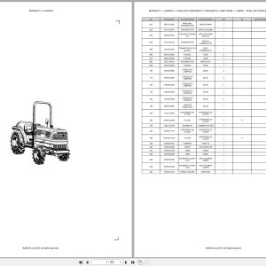 Kubota Tractor L4200DN Spare Parts Catalog EN PT (1)
