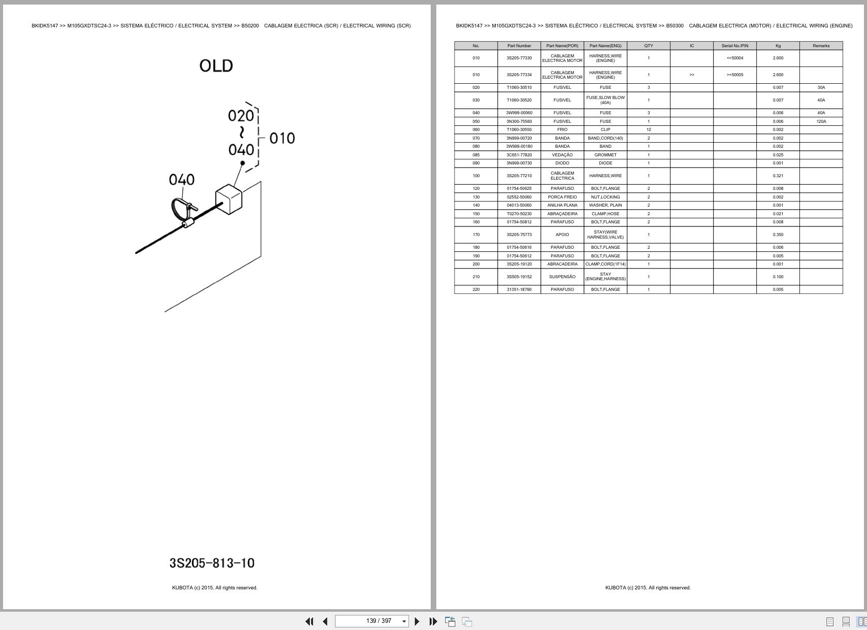 Kubota Tractor M105GXDTSC24 3 Spare Parts Catalog EN PT (2)