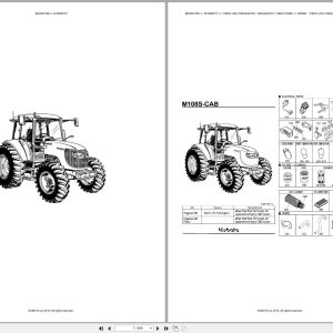 Kubota Tractor M108SDTC Spare Parts Catalog EN PT (1)