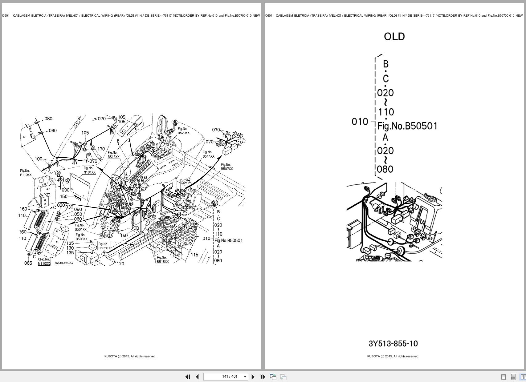 Kubota Tractor M128GXDTC 2 Spare Parts Catalog EN PT (2)
