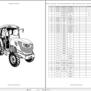 Kubota Tractor M5071NC NEC1 Spare Parts Catalog EN PT (1)