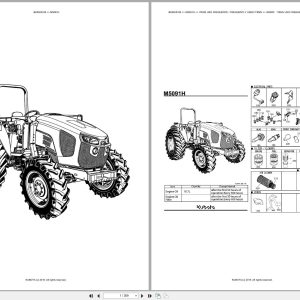 Kubota Tractor M5091H Spare Parts Catalog EN PT (1)