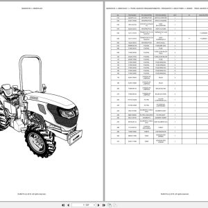 Kubota Tractor M5091N EC Spare Parts Catalog EN PT (1)