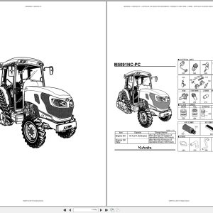 Kubota Tractor M5091NC PC Spare Parts Catalog EN ES (1)