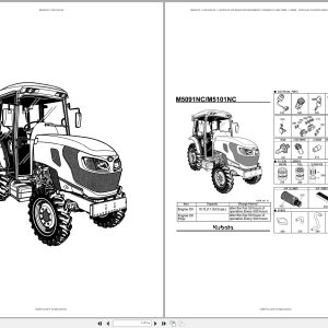 Kubota Tractor M5101NC EC Spare Parts Catalog EN ES (1)